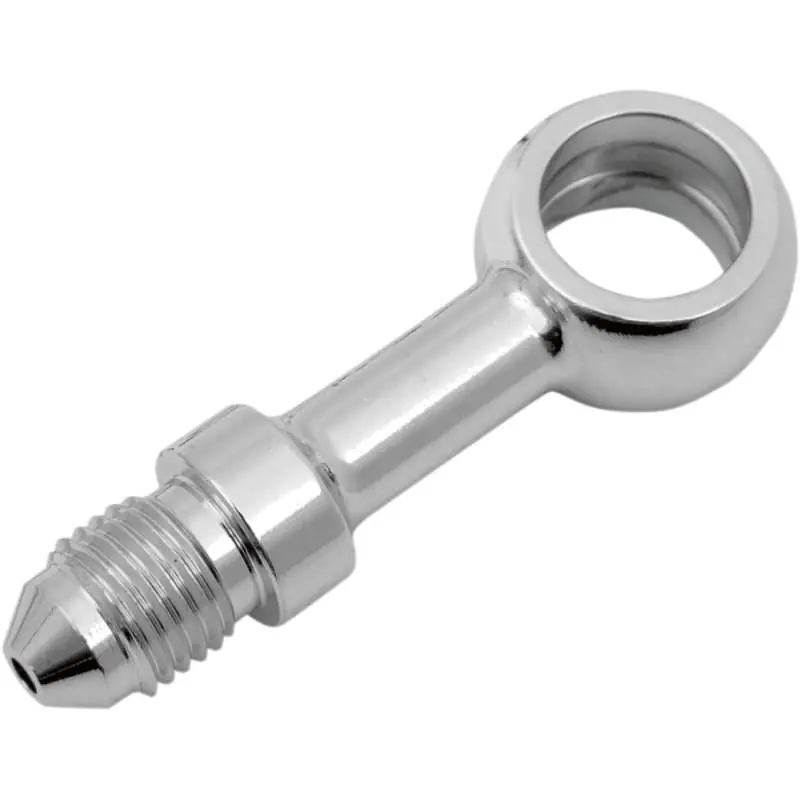 Drag Specialties Chrome Steel banjo Fitting Genuine