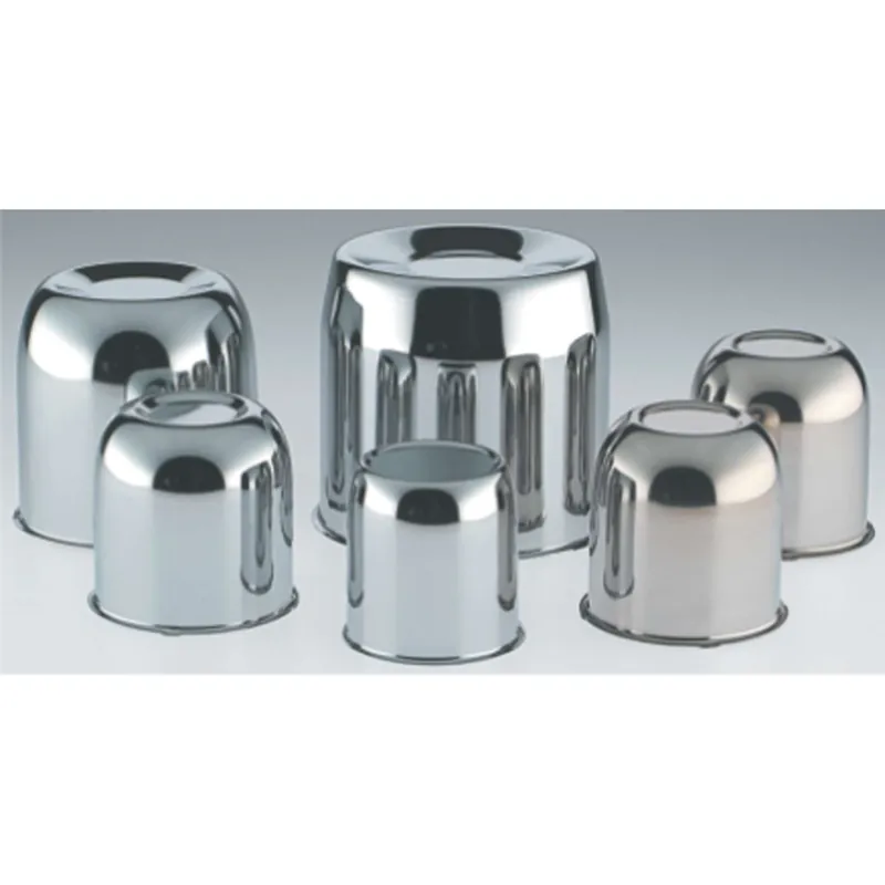Carlisle Chrome Push Cap, 13-15" Bolt (Closeout) Warranty Included