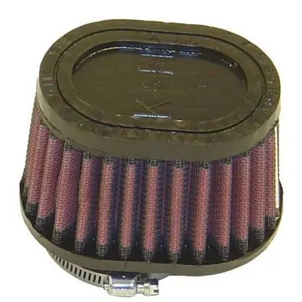 K&N     Universal Clamp-On Air Filter - Oval Tapered Brand New