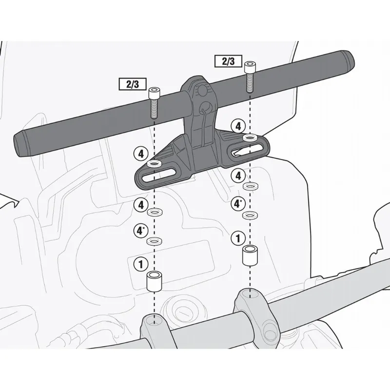 Kappa KS900A Smart Bar Mounting Kit Special Discount