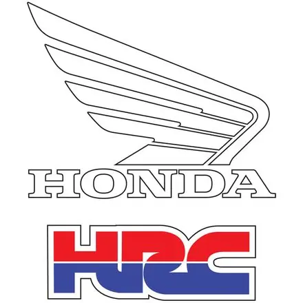 Best Choice Factory Effex     OEM Graphics - Honda HRC Wing