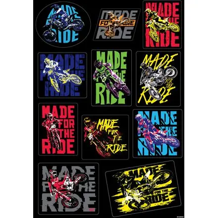 Factory Effex     Sponsor/Logo Sticker Sheets Free Returns