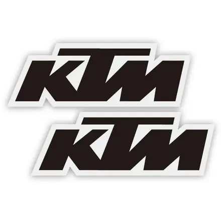 Factory Effex     Universal Fork/Swing Arm Stickers - KTM Express Delivery