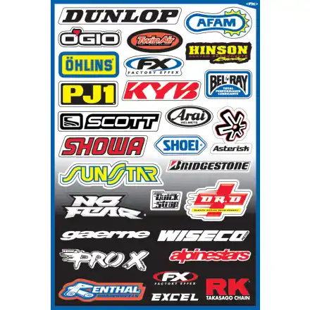Factory Effex     Sponsor Kit Warranty Included