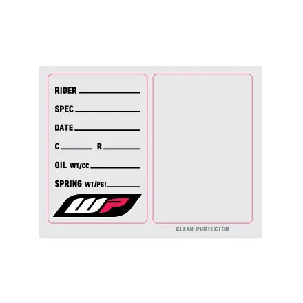 Save Now Factory Effex     Suspension Spec Stickers
