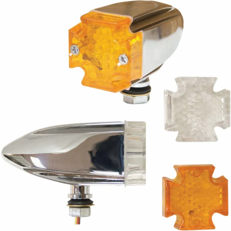 Limited Edition EMGO LED Maltese Deco Motorcycle Lights