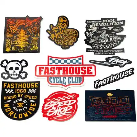 Fasthouse 2025 Fall Decal Pack Free Shipping
