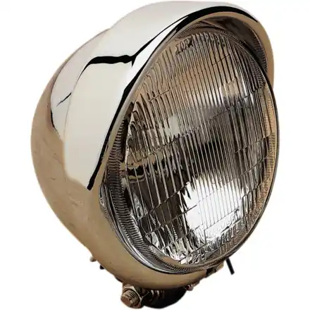 Drag Specialties     Headlight With Built-In Visor Fresh Stock