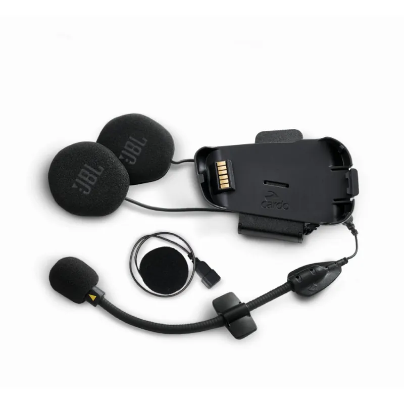 Cardo Systems 2nd Helmet JBL Kit for Packtalk Black/Bold Systems Same Day Shipping