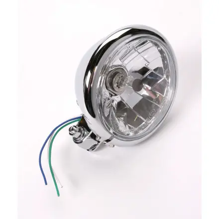 Drag Specialties     Diamond-Style Bottom Mount Headlight For Springer Front End Get Yours