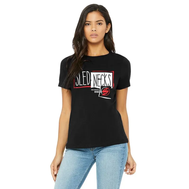 Slednecks Women's Rough Cut Tee Best Seller