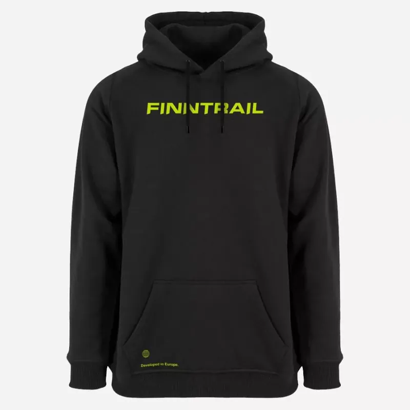 Finntrail LogoQR Hoodie Money Back Guarantee