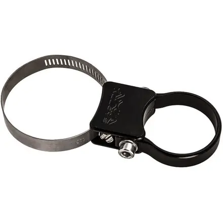 Axia Alloys     Hose Clamp Cage Mount Handmade