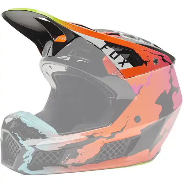 Fox Racing Visor for V3 Pyre LE MX Helmet Price Cut