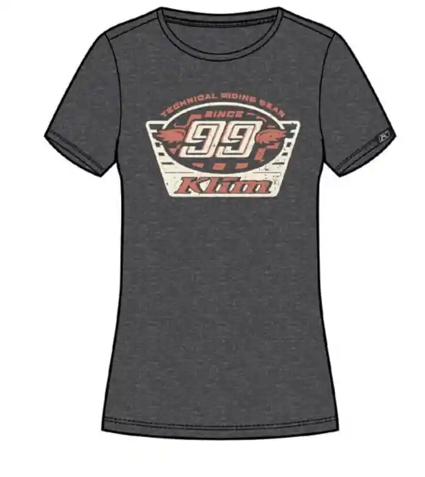 Warranty Included Klim Women's Voyager 99 Tri-Blend Tee