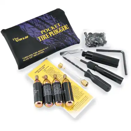 One Day Deal Stop & Go     Tubeless Tire Plugger With Co2