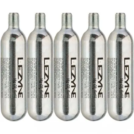 Lezyne     16G Threaded CO2 Cartridge - 5-Pack Refill Get Yours