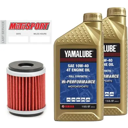 Today Only Turner Performance Products     Yamalube Hi-Performance Oil Change Kit