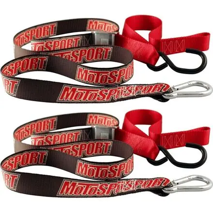 MotoSport Powertye Tiedowns - Carabiner Don’t Miss Out
