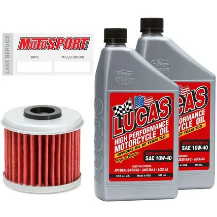 Budget Turner Performance Products     Lucas Semi-Synthetic Oil Change Kit