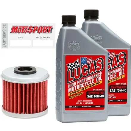 Turner Performance Products     Lucas Full Synthetic With Moly Oil Change Kit Price Cut