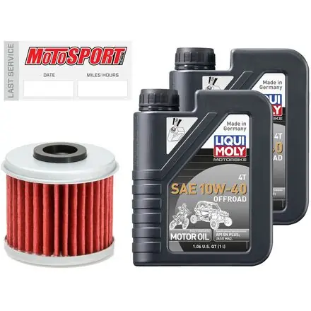 Best Seller Turner Performance Products     Liqui Moly 4T Offroad Oil Change Kit