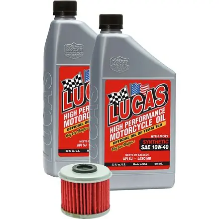 FilGuard     Lucas Full Synthetic With Moly Oil Change Kit Free Returns