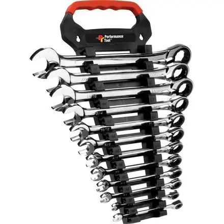 Grab Now Performance Tool 12-Piece Ratchet Wrench Set