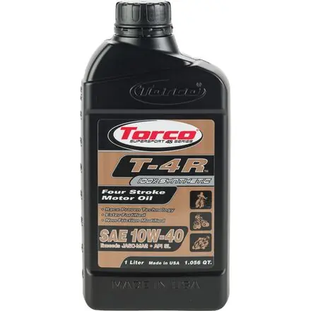 Torco     T4R Synthetic 4-Stroke Oil Must Have