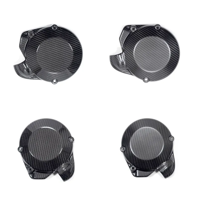 Carbon Fiber Alternator Cover by Ilmberger Carbon Aprilia / Tuono V4 1100 / 2024 Money Back Guarantee