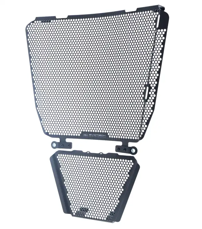 Original Radiator and Oil Cooler Guard by Evotech Performance Aprilia / Tuono V4 1100 Factory / 2024