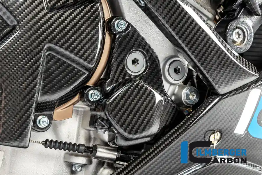 Hot Picks Carbon Fiber Ignition Rotor Cover by Ilmberger Carbon BMW / S1000R / 2024