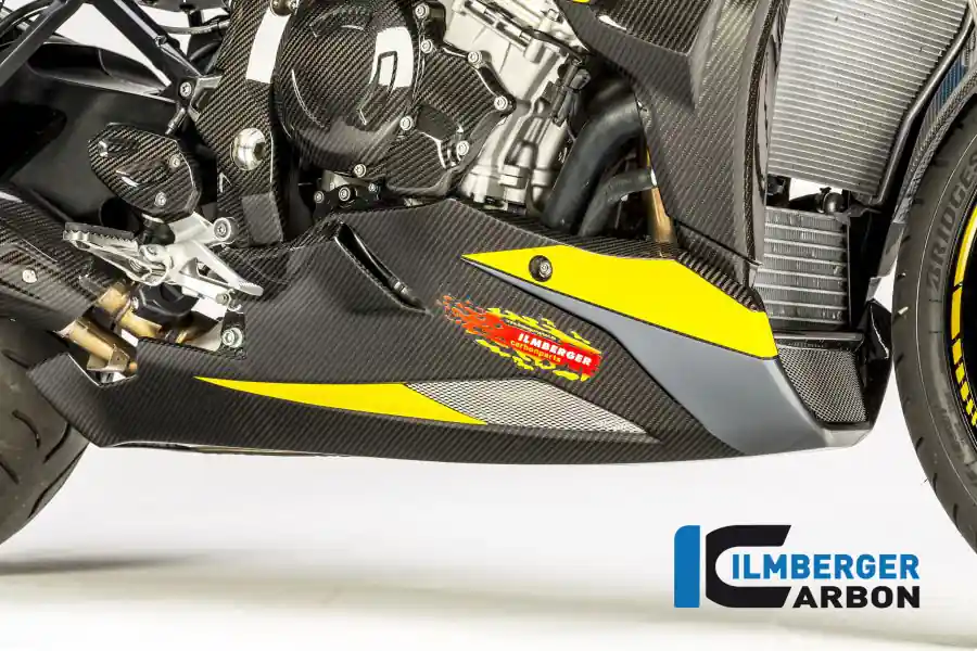 Crafted Carbon Fiber Bellypan by Ilmberger Carbon