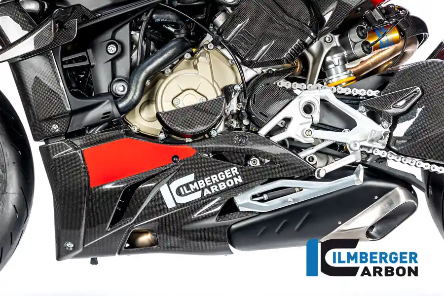 Top Rated Carbon Fiber LEFT SIDE bellypan by Ilmberger Carbon