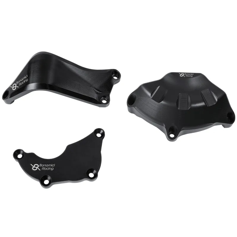 Modern Billet Aluminum Engine Case Savers by Bonamici