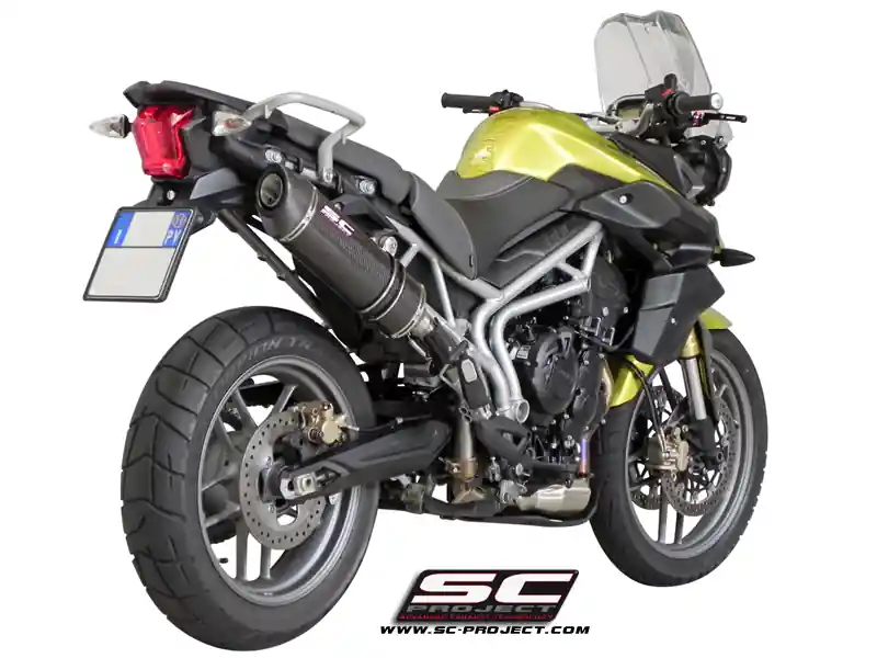 Exclusive Offer Oval Exhaust by SC-Project Triumph / Tiger 800 / 2015